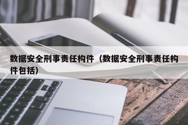 数据安全刑事责任构件（数据安全刑事责任构件包括）